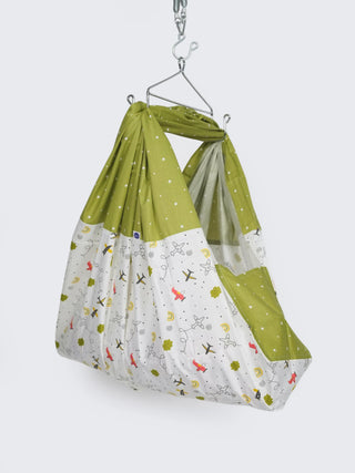 Twill Baby Cradle Safeguard Set - Airplane - Kidulan
