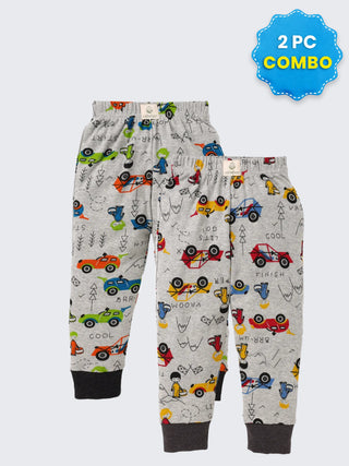 2 Pc Pajama Pants Combo 3-4 Years