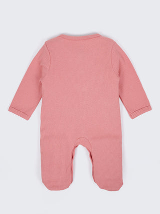 Pink Unisex Baby Sleepsuit - 3-6 Months - Kidulan