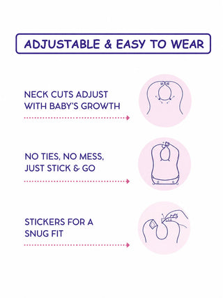 Disposable Baby Bibs -20 Pcs - Kidulan