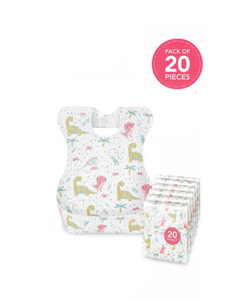 Disposable Baby Bibs -20 Pcs - Kidulan