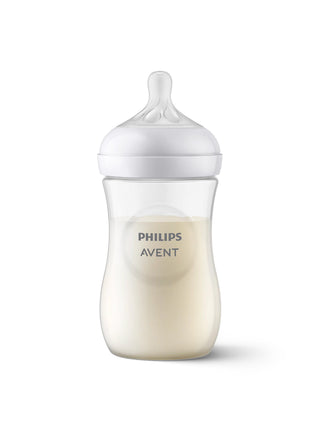 Avent Natural Response Baby Feeding Bottle-260ml (3-6 Months) - Kidulan