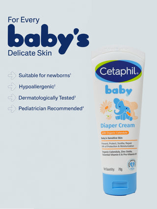 Baby Diaper Cream with Organic Calendula - Kidulan