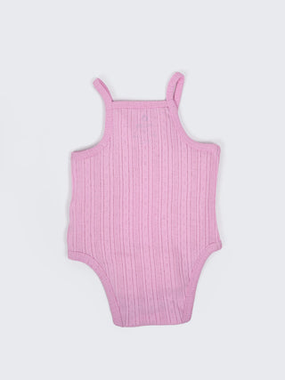 Baby Girls Cotton Sleeveless Bodysuit 3-Piece Combo - Kidulan