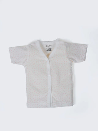 Baby Printed Half Sleeve Jabla & Shorts Set - Kidulan