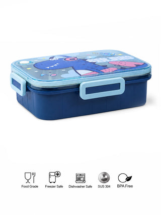 Kids 304 Stainless Steel Bento Lunch Box - Kidulan