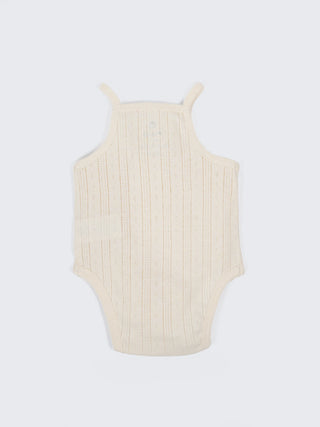 Baby Girls Cotton Sleeveless Bodysuit 3-Piece Combo - Kidulan