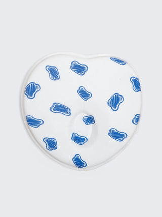 Baby Head Shaping Pillow - Blue Cloud Print - Kidulan