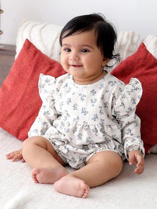 Baby Girl’s Picnic - Ready Combo with Bodysuit, Pajama Set & PEVA Bibs – 6 Pc Pack - Kidulan
