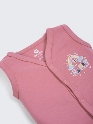 3-Piece Baby Cotton Sleeveless Vest Combo - Kidulan