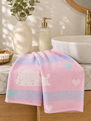 Soft Printed Baby Towel - Kidulan