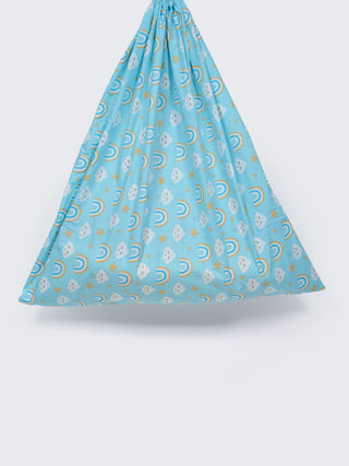 Heart Print Baby Cloth Cradle - Thottil/Jhula - Kidulan