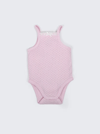Baby Girls Cotton Camisole Bodysuit 2-Piece Combo - Kidulan