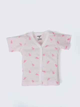 Baby Printed Half Sleeve Jabla & Shorts Set - Kidulan