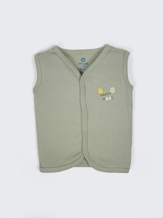 Baby Sleeveless 3-Piece Vest Combo 12-18 Months - Kidulan