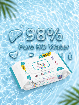 Feather Aqua Wipes - With Calendula Extract - Kidulan