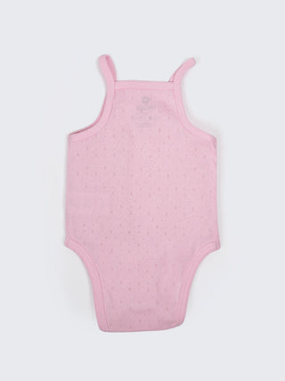 Baby Girls Cotton Camisole Bodysuit 2-Piece Combo - Kidulan