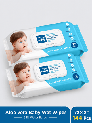 Aloe Vera Baby Wet Wipes Combo Pack (432 Wipes) - Kidulan