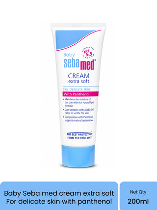 Baby Cream Extra Soft with Panthenol – 200ml - Kidulan