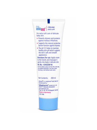 Baby Cream Extra Soft with Panthenol – 200ml - Kidulan