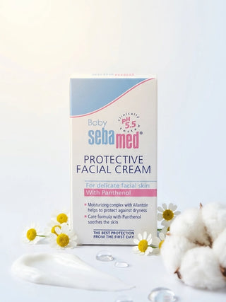 Baby Protective Facial Cream with Panthenol – 50ml - Kidulan