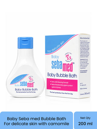 Baby Bubble Bath with Camomile – 200ml - Kidulan