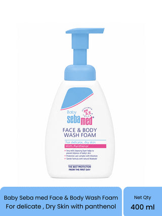 Baby Face & Body Wash Foam – 400ml - Kidulan