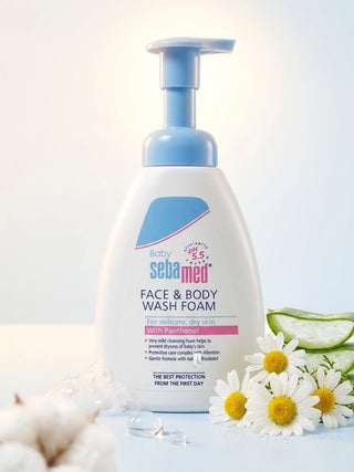 Baby Face & Body Wash Foam – 400ml - Kidulan