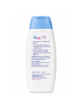 Baby Body Milk with Panthenol – 100ml - Kidulan