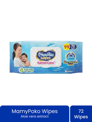 Wipes Komal Care – Aloe Vera Extract - Kidulan