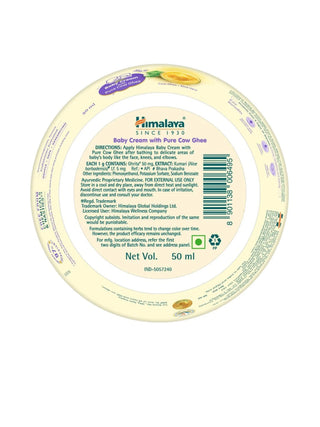 Baby Cream with Pure Cow Ghee – 50 ml - Kidulan