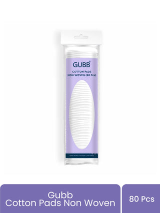 GUBB Cotton Pads Non - Woven – 80 Pcs - Kidulan