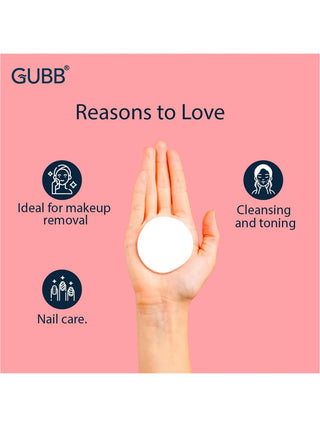 GUBB Cotton Pads Non - Woven – 80 Pcs - Kidulan