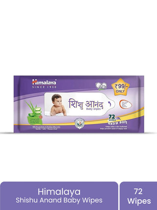 Shishu Anand Baby Wipes – 72 Wipes - Kidulan