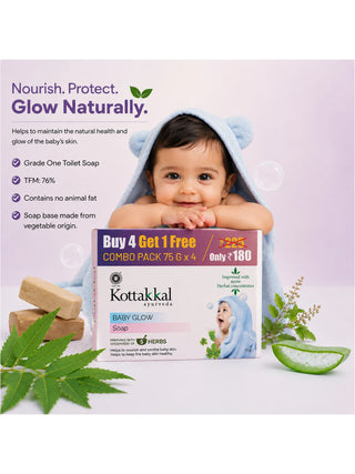 Ayurveda Baby Glow Soap Combo Pack - Kidulan