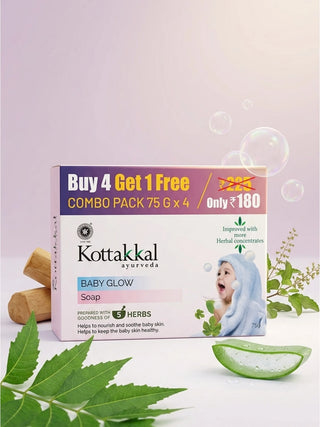Ayurveda Baby Glow Soap Combo Pack - Kidulan