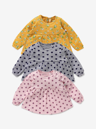 GIRLS FROCK 3 PCS - Kidulan