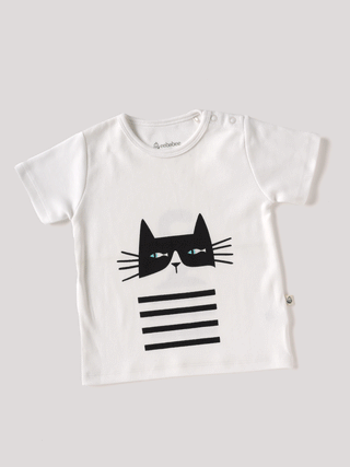 MEOW GRAPHIC TEE - Kidulan