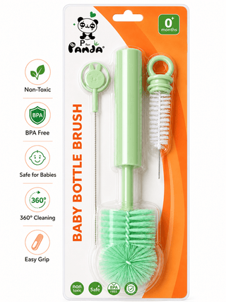 Baby Bottle Cleaning Brush Set - Kidulan