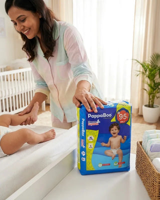 Happee Day & Night Baby Diaper Pants (XL) 5 Pants - Kidulan