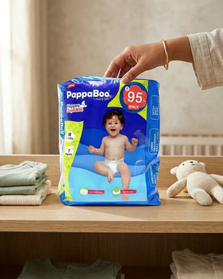 Happee Baby Diapers for Day & Night (M) 7 Pants - Kidulan