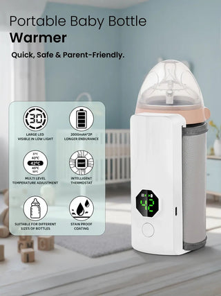Rechargeable Portable Baby Bottle Warmer - Kidulan
